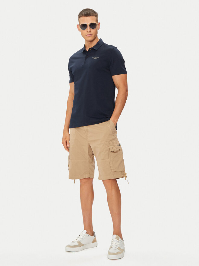 Aeronautica Militare Aeronautica Militare Pólóing 241PO1780J593 Sötétkék Regular Fit