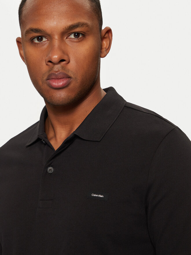 Calvin Klein Calvin Klein Poloshirt K10K111196 Schwarz Slim Fit