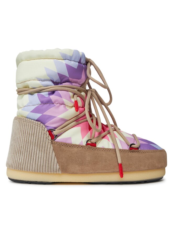 Moon Boot Μπότες Χιονιού Moon Boot Light Kaleidoscope 14602200001 Μπεζ