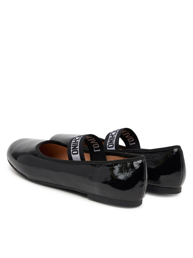 LOVE MOSCHINO Μπαλαρίνες LOVE MOSCHINO JA11071G1NII000041 Μαύρο