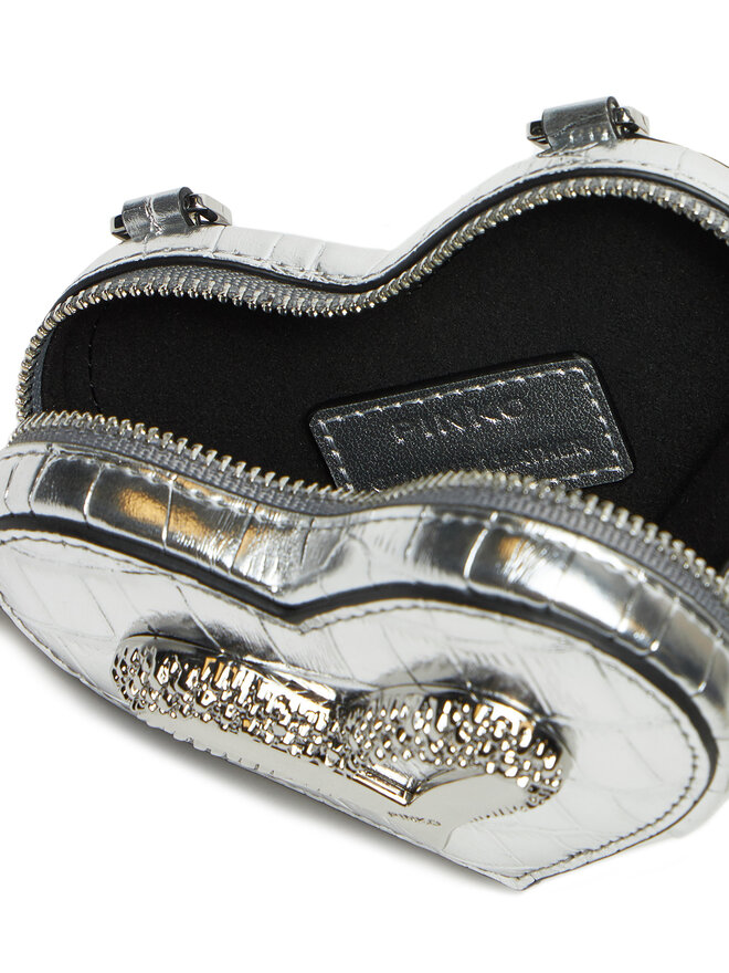PINKO Monētu maciņš PINKO Heart Pills Holder . AI 24-25 PCPL 103835 A1W5 Sudraba