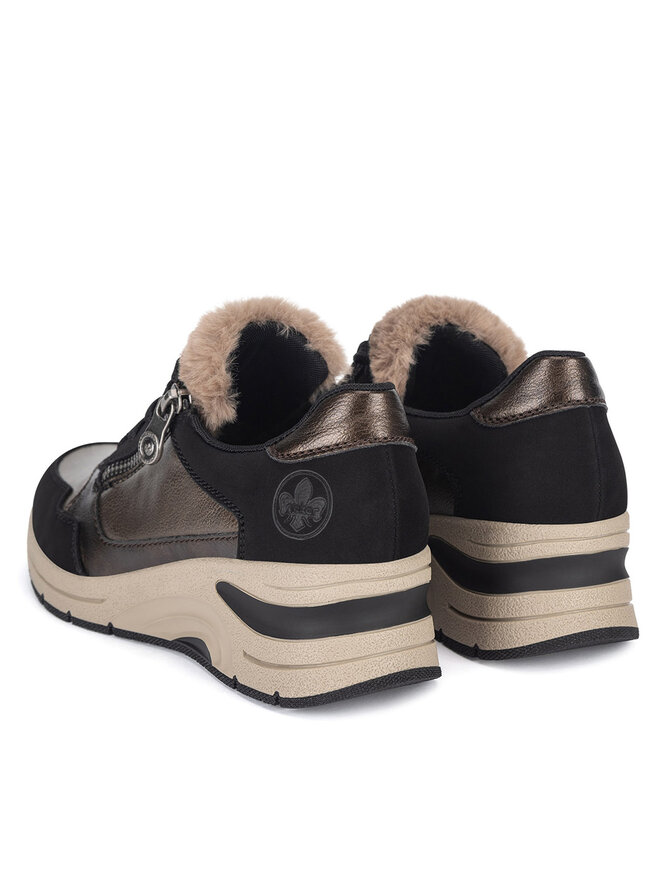 Rieker Halbschuhe Rieker N9301-90 Schwarz