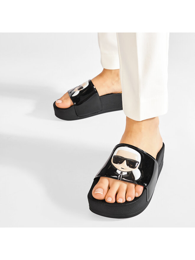 KARL LAGERFELD Pantoletten KARL LAGERFELD KL80806 Schwarz