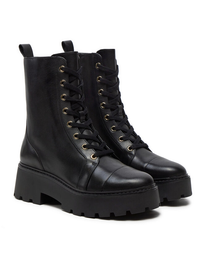MICHAEL Michael Kors Ботильйони MICHAEL Michael Kors Combat Boot 40T4BKFE6L Чорний