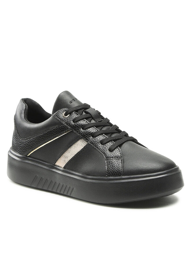 Sneakers Geox D Nhenbus C D268DC 0BU85 C9999 Noir chaussures