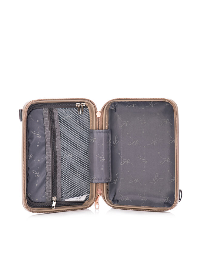 Semi Line Geantă tip cufăr Semi Line T5944-1 Auriu