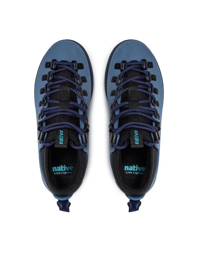 Native Schnürstiefeletten Native Fitzsimmons Citylite 31106800-4982 Blau