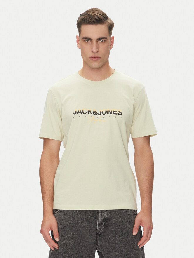 Jack&Jones Jack&Jones Marškinėliai Canggu 12281809 Žalia Regular Fit