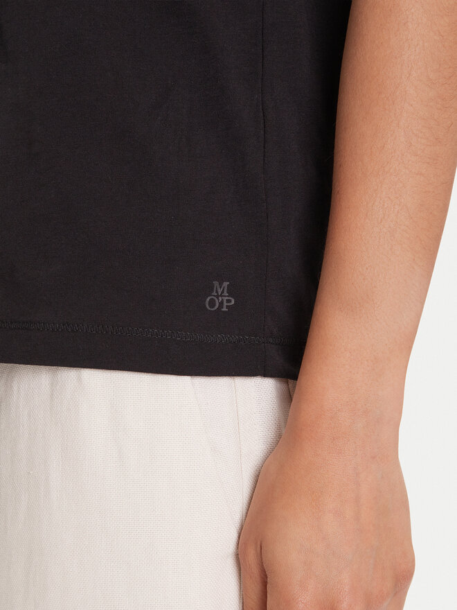 Marc O'Polo Marc O'Polo Marškinėliai 506 2067 51445 Juoda Regular Fit