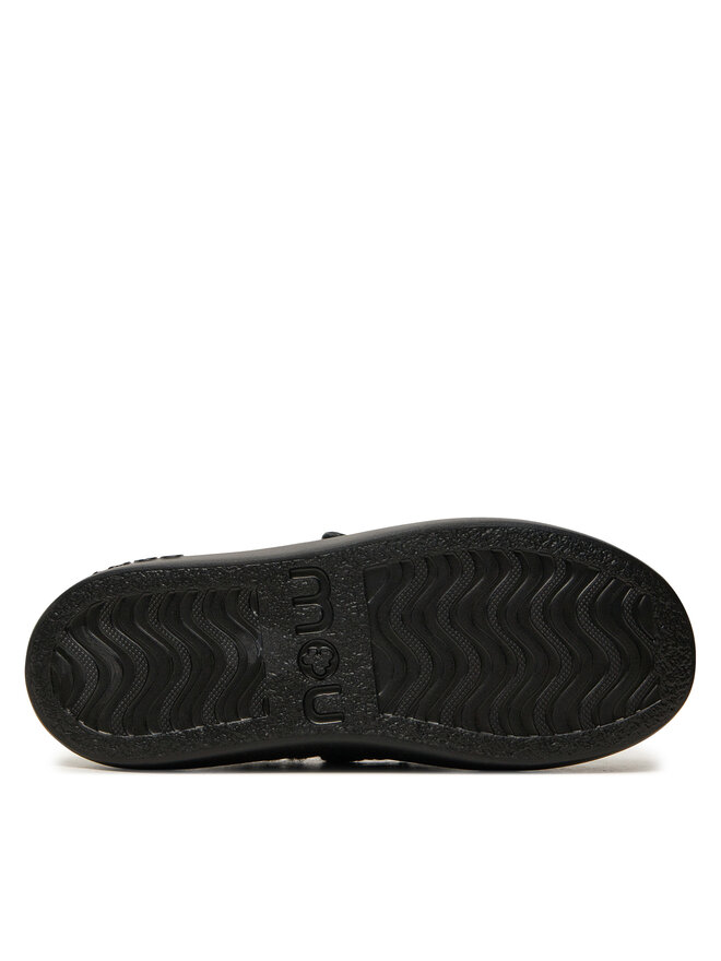 Mou Тапочки Mou Eskimo Bold Clog FW411010B Чорний