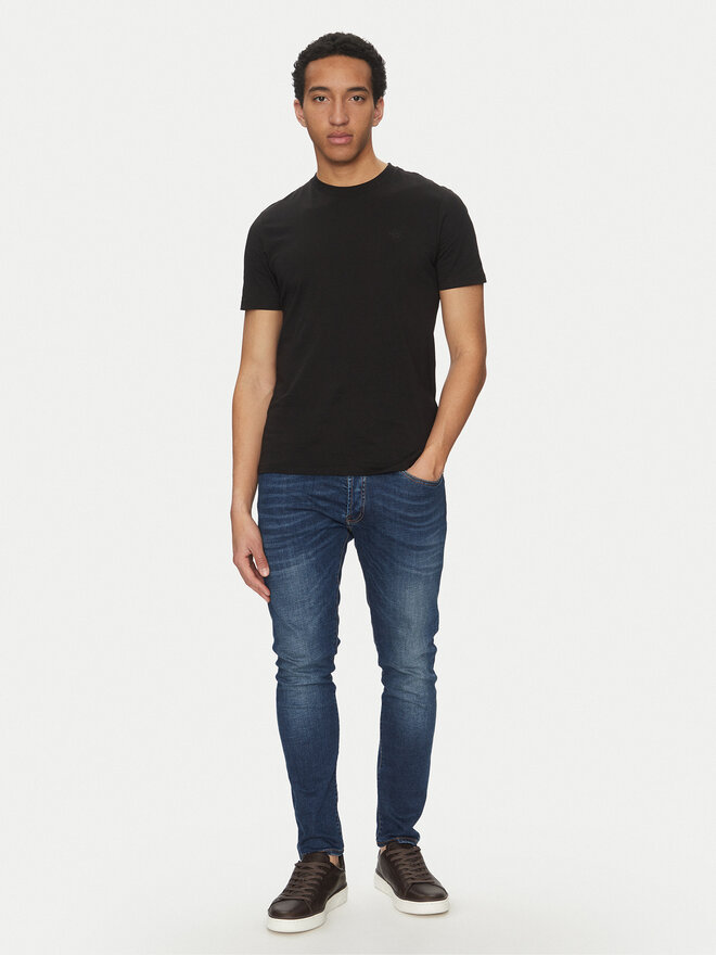 Liu Jo Liu Jo Футболка QA5145 J4819 Чорний Regular Fit