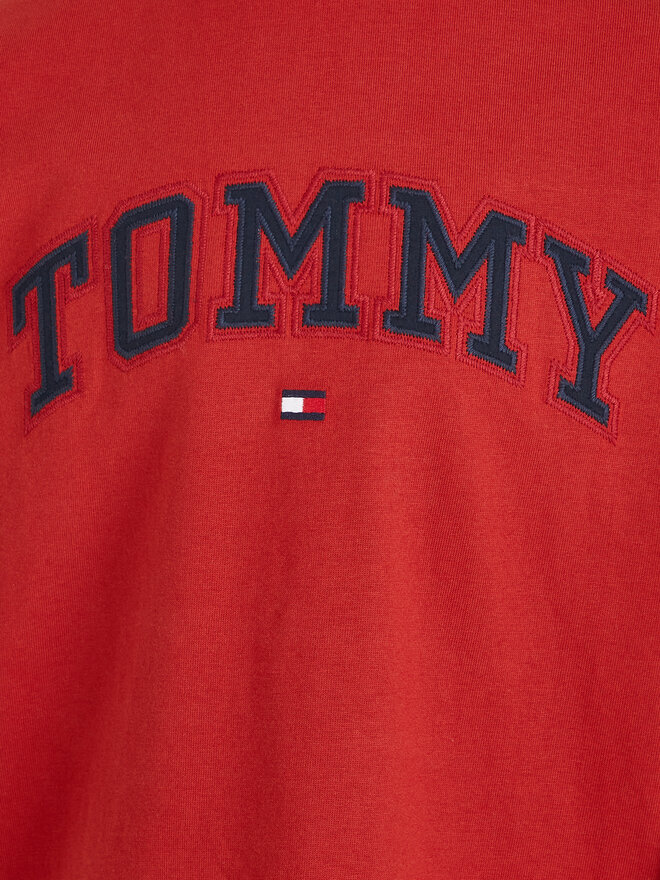 Tommy Hilfiger Tommy Hilfiger Póló Varsity KB0KB08666 Piros Regular Fit