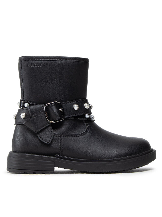 Geox Stiefeletten Geox J Eclair G.E J269QE 000BC C9999 S Schwarz