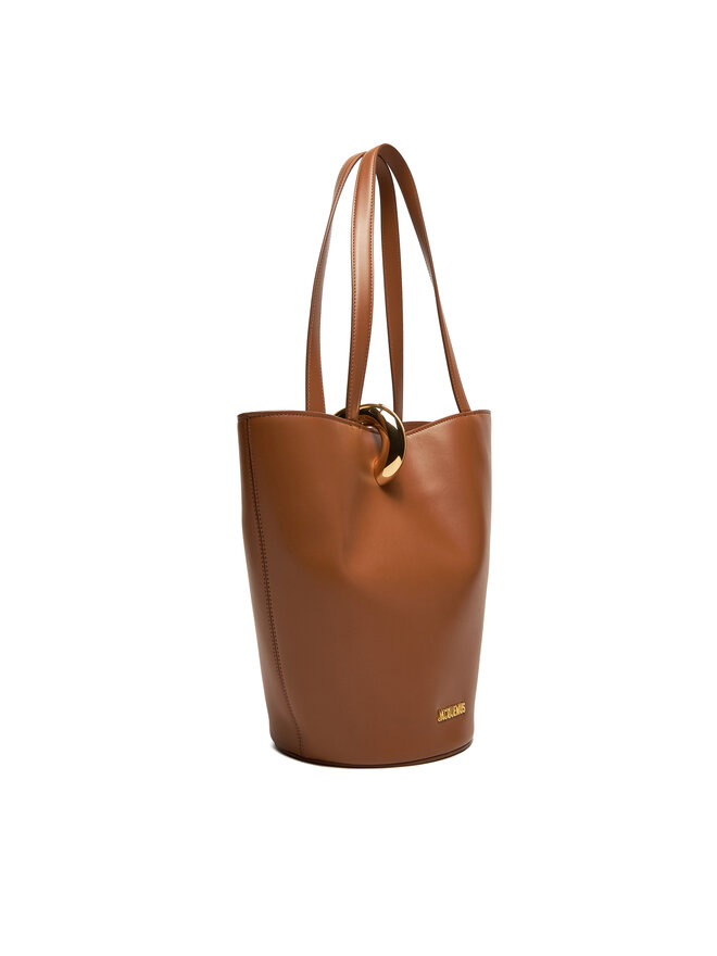 JACQUEMUS Τσάντα JACQUEMUS La Bambola Moyen 251BA4123000 Καφέ