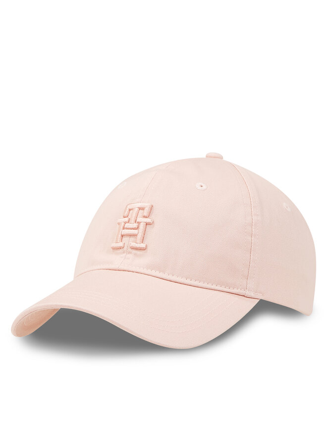 Tommy Hilfiger Șapcă Tommy Hilfiger Beach Summer Soft Cap AW0AW16170 Roz