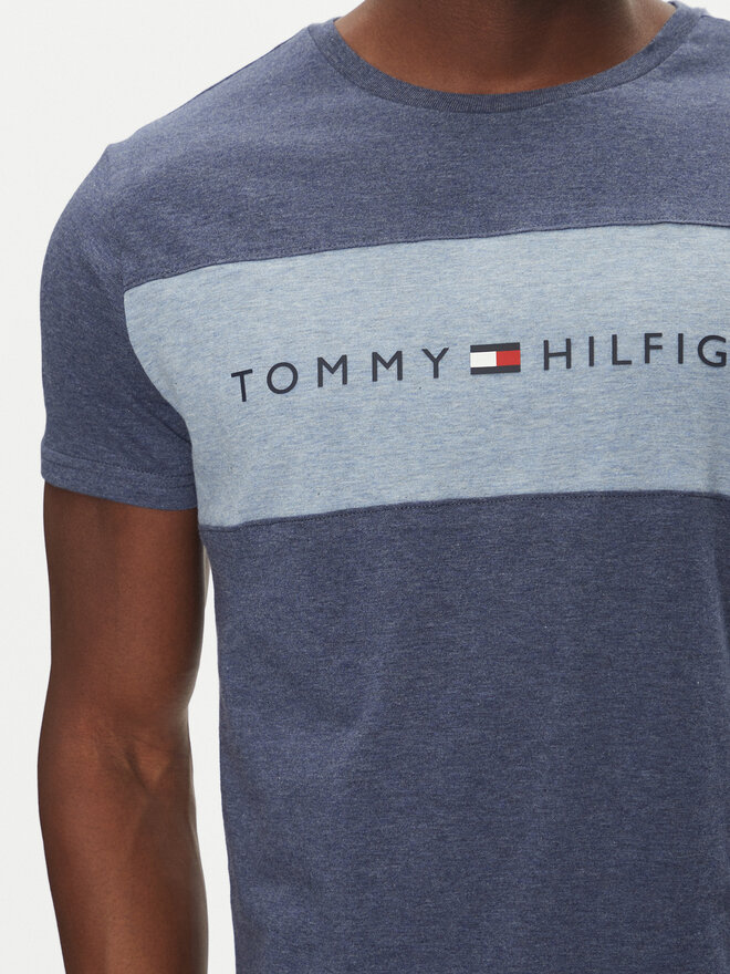 Tommy Hilfiger Tommy Hilfiger Camiseta UM0UM03418 Azul Regular Fit