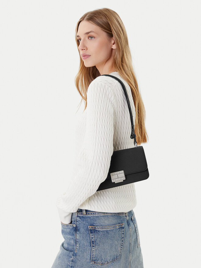 Tommy Jeans Τσάντα Tommy Jeans Tjw Crush Crossover AW0AW17529 Μαύρο