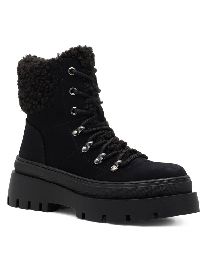 DeeZee Μποτάκια DeeZee QUEENIE WS6151-03 Μαύρο