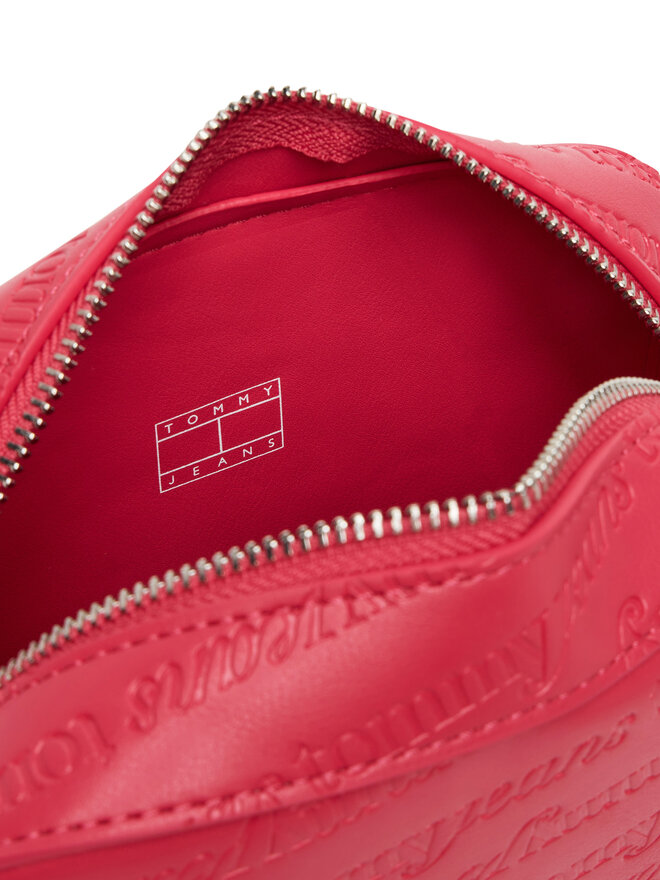 Tommy Jeans Handtasche Tommy Jeans Tjw Must Aop Camera Bag AW0AW17865 Dunkelrot