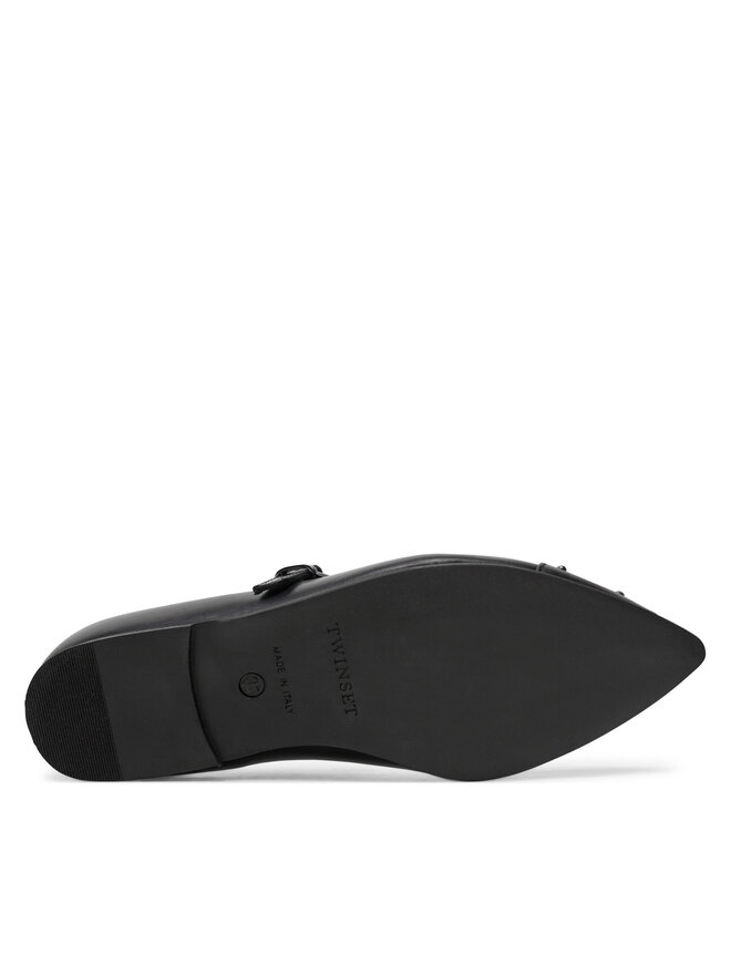TWINSET Балеринки TWINSET 242GCJ02A S Черен