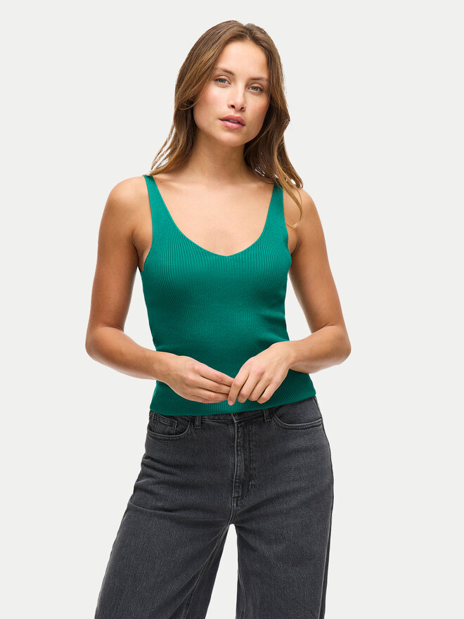 Vila Vila Felső Wennie 14104135 Zöld Regular Fit