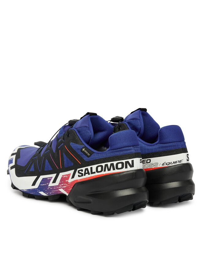 Salomon Buty do biegania Salomon Speedcross 6 Gore-Tex Equipe L47982800 Granatowy
