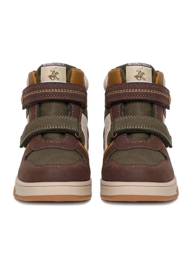 Beverly Hills Polo Club Schnürschuhe Beverly Hills Polo Club EO-BHPC-81992-001 Braun