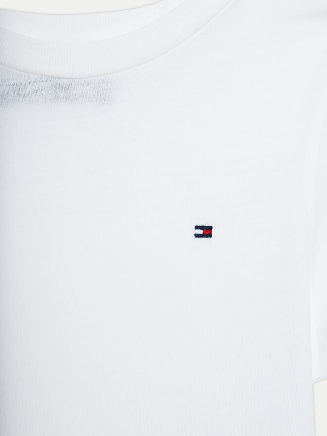 Tommy Hilfiger Tommy Hilfiger Marškinėliai KB0KB04140 S Balta Regular Fit