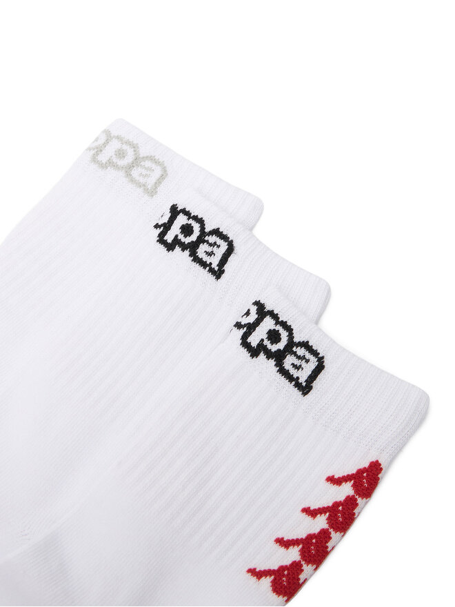 Kappa Lange Socken Kappa CEO_KR_KAPPA_DZ004_W_AW25 Weiß