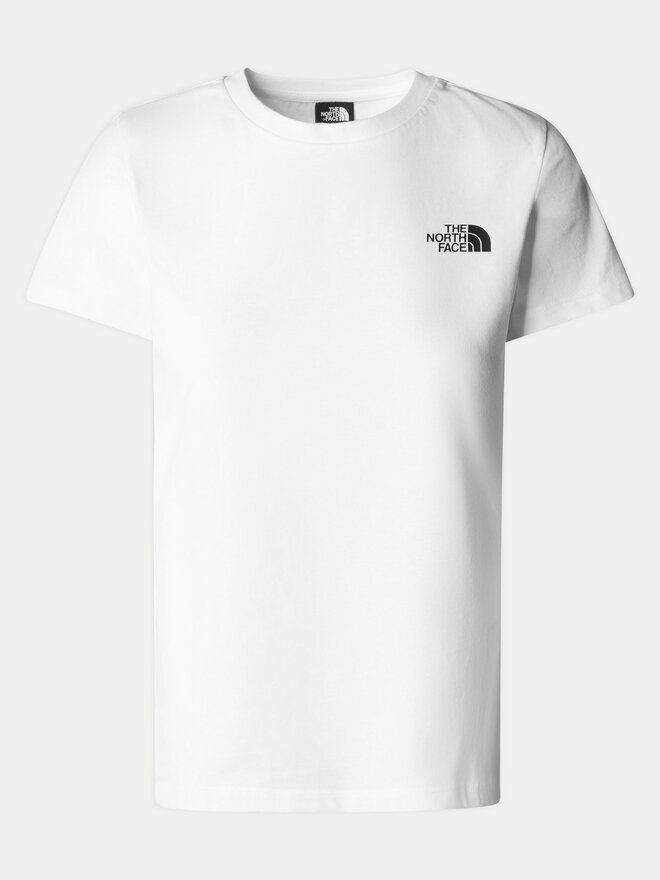 The North Face The North Face Camiseta Redbox NF0A87NM Blanco Regular Fit