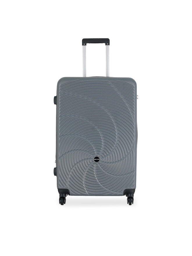 Semi Line Μεγάλη Βαλίτσα Semi Line T5924-3 Γκρι
