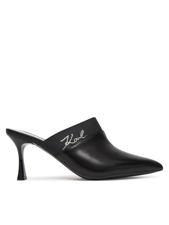 Şlapi KARL LAGERFELD Sienna KL32701 Negru | epantofi.ro