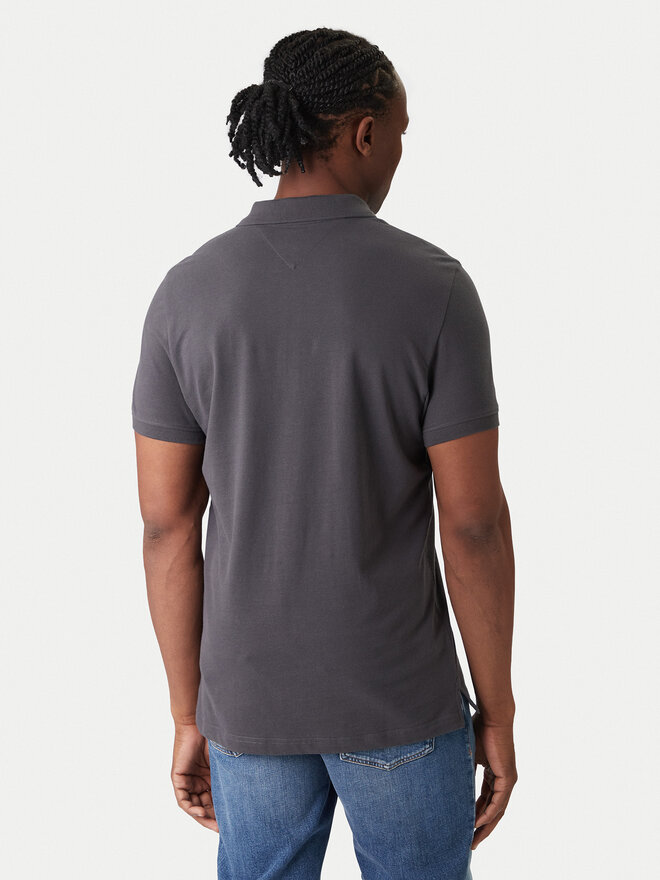 Tommy Jeans Tommy Jeans Poloshirt DM0DM20676 Grau Slim Fit