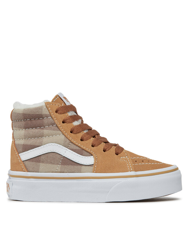 Vans brown true white top