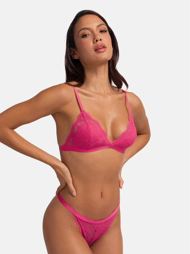 Dorina Dorina 2er-Set Bralette-BHs Kisha FXBR0012LA166 Bunt