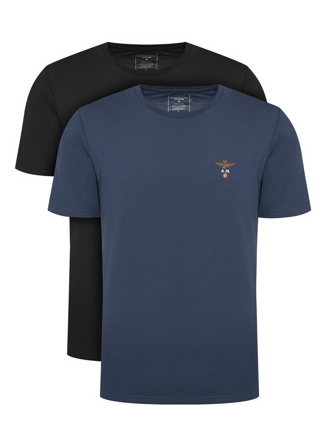 Aeronautica Militare Aeronautica Militare T-Shirt-Set AM1UTI001B Bunt Regular Fit