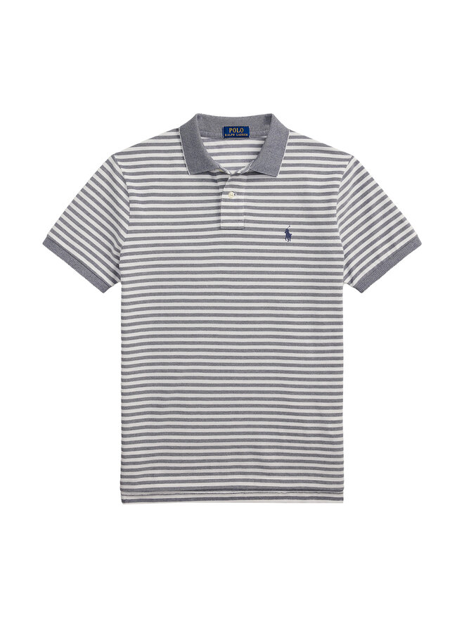 Polo Ralph Lauren Polo Ralph Lauren Поло 710974596001 Голубий Custom Slim Fit
