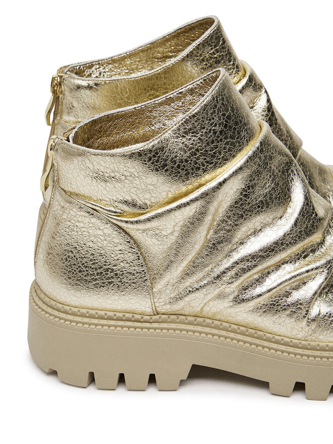 R.Polański Stiefeletten R.Polański 1881 Goldfarben