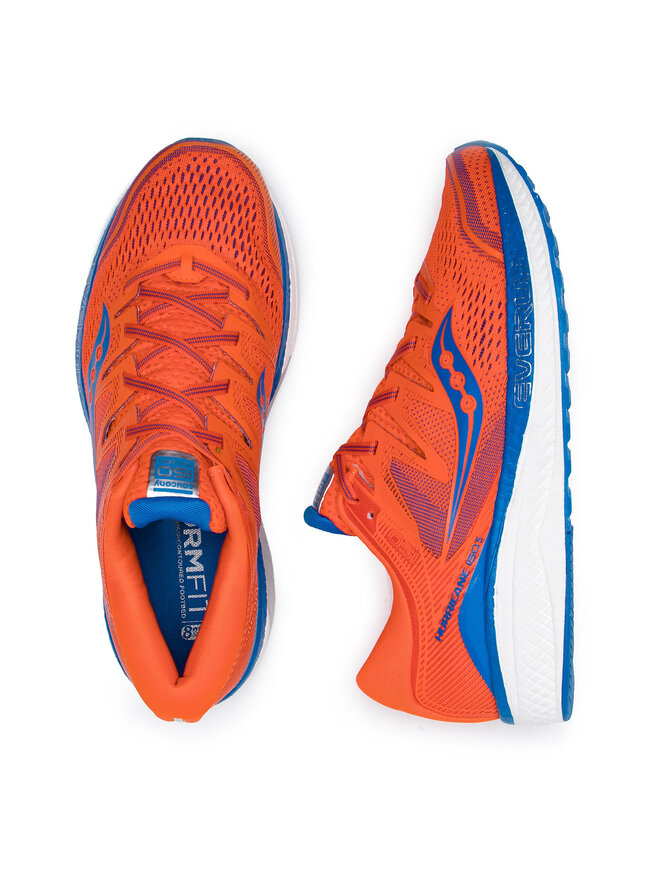 Saucony hurricane iso 5 orange sales