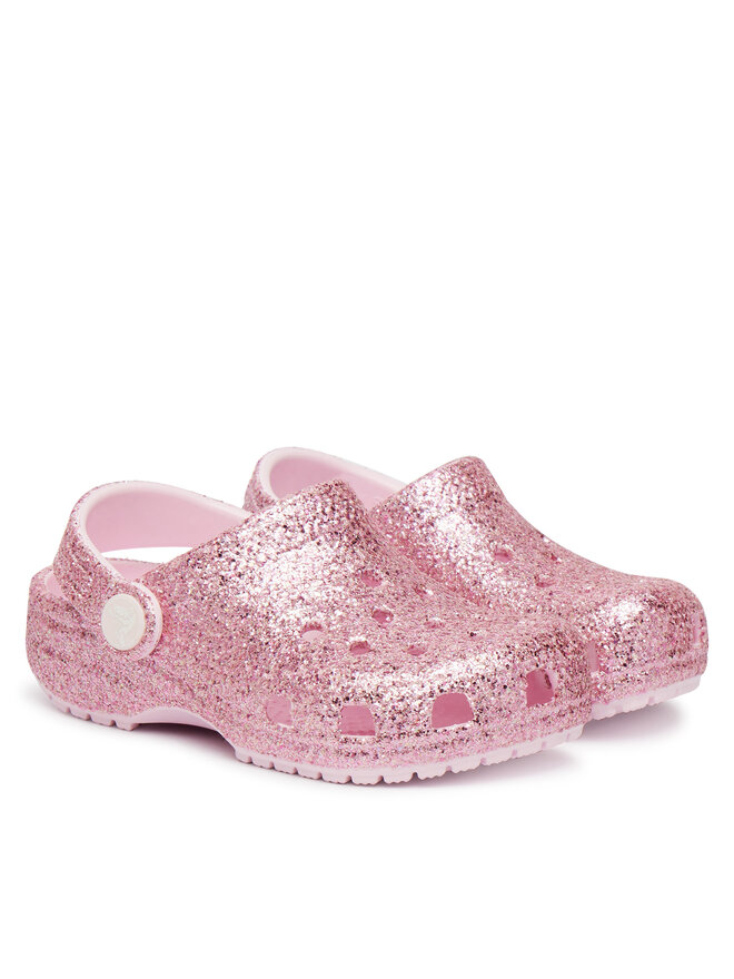 Crocs Шльопанці Crocs Classic Chunky Glitter Clog T 211940 Рожевий