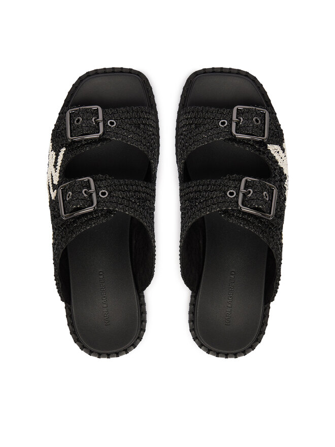 KARL LAGERFELD Шльопанці KARL LAGERFELD Kleo KL81326 Чорний