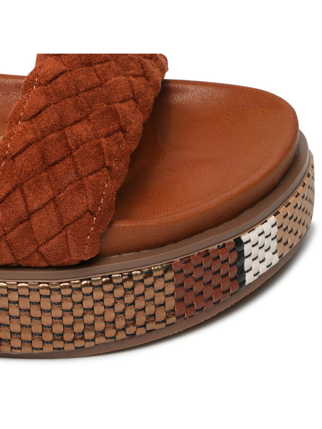 Wrangler Sandały Wrangler Amaya Women WL21661A Brązowy