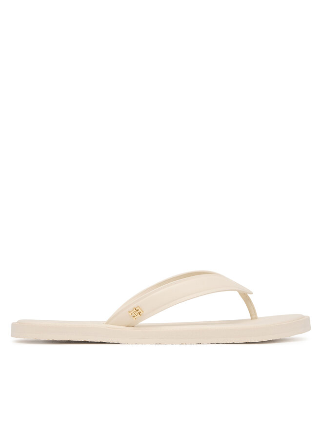 Tommy Hilfiger Zehentrenner Tommy Hilfiger Scandi FW0FW09206 Écru