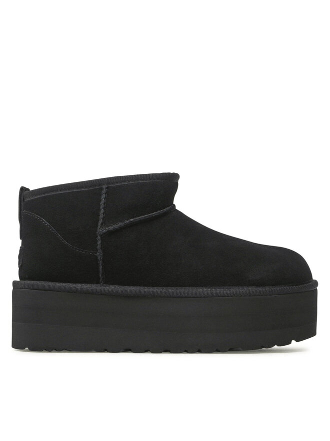 Ugg Μπότες Χιονιού Ugg W Classic Ultra Mini Platform 1135092 Μαύρο
