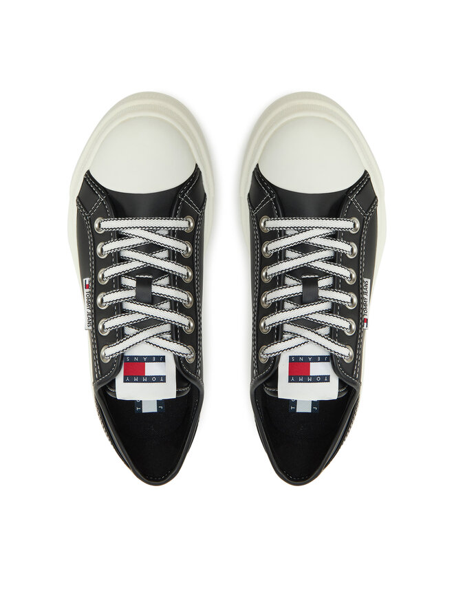Tommy Jeans Sneakers Tommy Jeans Foxing EN0EN02714 Μαύρο