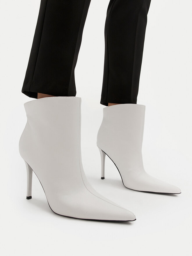 Steve Madden Botki Steve Madden Sentinel SM11003451 Biały