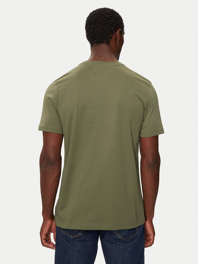 Tommy Hilfiger Tommy Hilfiger Camiseta MW0MW36500 Verde Regular Fit