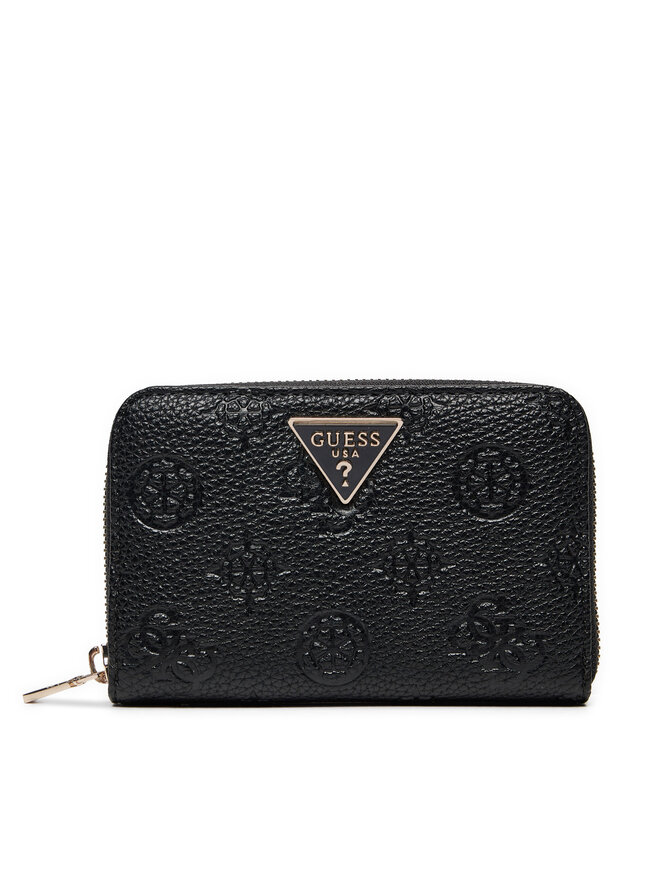 Guess Голям дамски портфейл Guess SWPG93 49140 Черен
