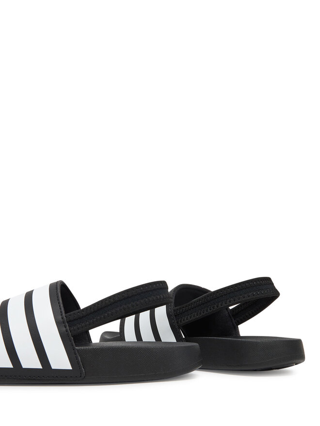 adidas Sandały adidas adilette Estrap JR5328 Czarny