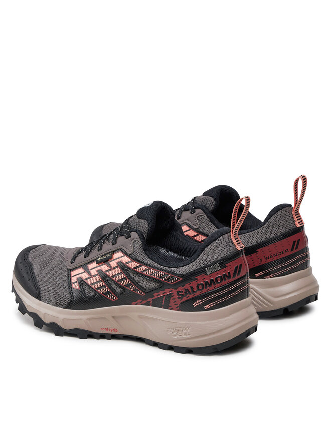 Salomon Buty do biegania Salomon Wander Gore-Tex L47291400 Czarny